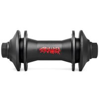 stranger crux v2 front hub matt black