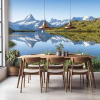 papel pintado lago de bachalp suiza  312x270cm