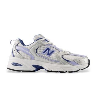 New Balance para mujer. U530V1_LI Zapatillas 530 gris, lila (37.5), Plano, Cordones, Casual