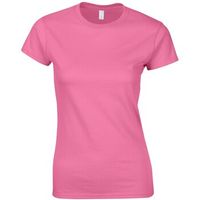 gildan camiseta manga larga softstyle para mujer