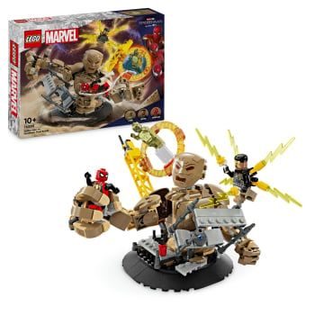 LEGO Disney Marvel Spiderman Vs.Sandman Batalla Final +10 años - 76280