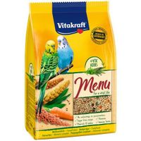 vitakraft menu periquitos con vitaminas pajaros  comida para pajaros - 1 kg1