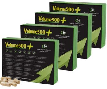 500 Cosmetics Volume 500 4x30 Comprimidos