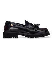 xti para mujer 14630002-burdeos mocasines 146300 burdeos 37 plano ninguno casual clasico