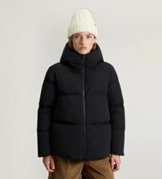 woolrich para mujer cfwwou2036frut3107 abrigo plumifero cloud con acabado mate negro xs casual poliamida
