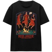 steven rhodes camiseta rise above the bullshit para mujer