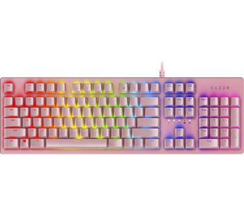 Huntsman Mechanical Gaming Keyboard  - Quartz Pink, Pink