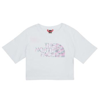 The North Face Camiseta Girls S/S Crop Easy Tee para niña