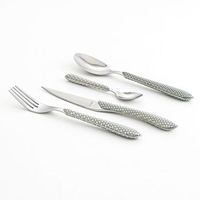 cuberteria amefa geo gris metal 24 pcs