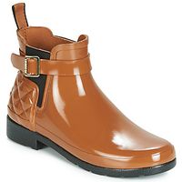 hunter botas de agua refined gloss quilt chelsea para mujer