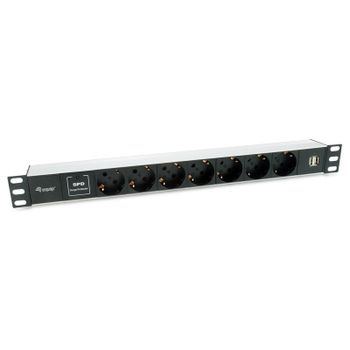 Equip Regleta Alimentación Rack 19