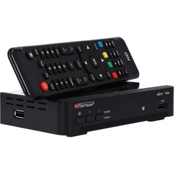Tuner DVB-T2 Opticum T-BOX HbbTV Full HD HEVC