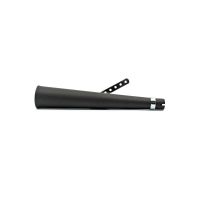 silenciador de escape megaphone type1 corto negro