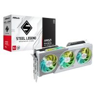 tarjeta grafica asrock radeon rx 9060 xt steel legend 16gb gddr6 oc
