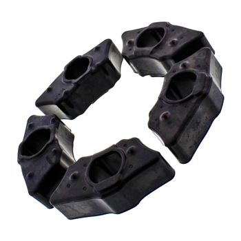 Acoplamiento goma rueda Honda VT 1100 Shadow '95- set Tour Max