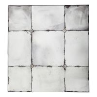 espejo con efecto envejecido 100x100