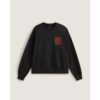vans jersey vn000stn stretch stack crackle-blk1 black para hombre