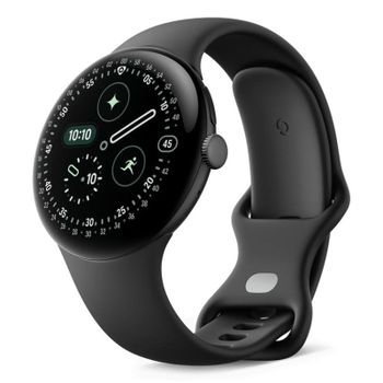 Google Pixel Watch 4 4G LTE eSIM Bluetooth GPS NFC 45mm AMOLED Negro S/L IP68 SpO2 Pulsómetro