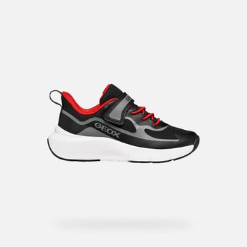 GEOX Pro-ran Junior Negro/rojo