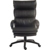 teknik luxe 6913 reclining executive chair - black black