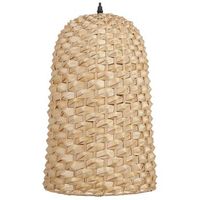lampara de techo de madera de bambu clara 129 cm hecho a mano kerio