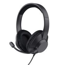 Trust Ayda Max Auriculares AlÃ¡mbrico Diadema Llamadas/MÃºsica USB Type-C / USB Type-A Negro