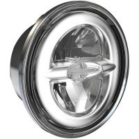 inserto de faro led 7  drag specialties cromado