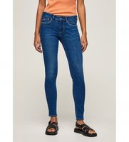 pepe jeans para mujer pl204169gw1 jean pixie azul 2832 casual algodon denim sostenible