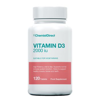 Chemist Direct Vitamin D3 2000iu EXPIRY JUNE 2023