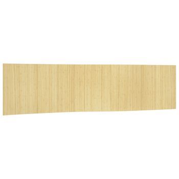 Biombo Divisor De Bambú Color Natural Claro Ancho 800 Cm Alto 165 Cm Vidaxl