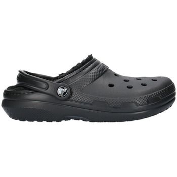 Crocs Zuecos Sandales Classic Lined Clog noir para mujer