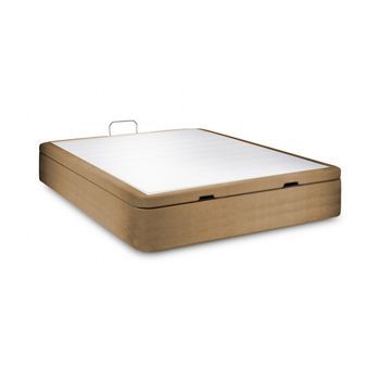 Base De Cama Con Almacenaje Plegable Milano  Tabac  190 X 90 Cm