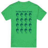 star trek camiseta many ods of spock para hombre