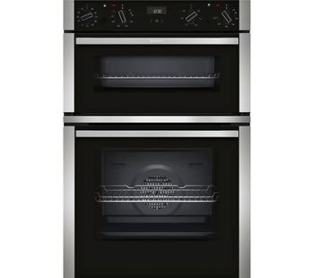 NEFF U1ACE5HN0B Electric Double Oven - Stainless Steel, Stainless Steel