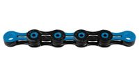 kmc chain x10 sl dlc 116 links 10s       black blue
