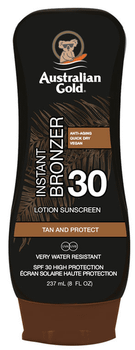 Australian Gold Loción Solar SPF30 con Bronceador Instantáneo 237 ml