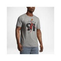 camiseta air jordan 6 91 - gris