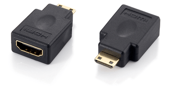 ADAPTADOR HDMI EQUIP MINI HDMI MACHO - HDMI HEMBRA 118914