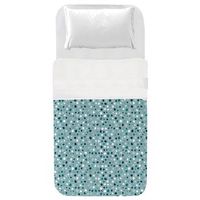 colcha ajustable infantil pompas -  cama105x200