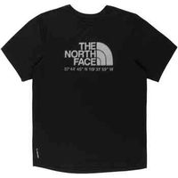 the north face camiseta m 247 ss tee logo graphic reg tnf black para hombre