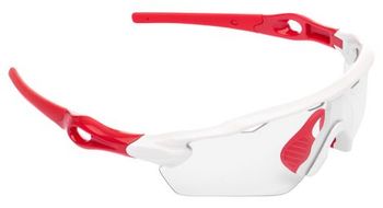 Par de gafas neatt blanco rojo   lente transparente