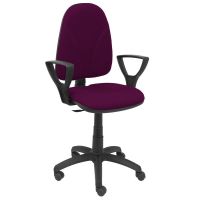 piqueras y crespo algarra bali silla de oficina con brazos fijos morada