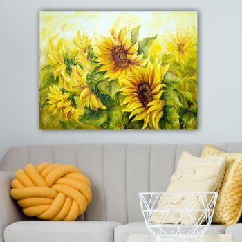 Pintura Decorativa Lienzo 106315841_70100 Multicolor 70x100 Cm