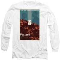 star trek camiseta manga larga the next generation season 7 episode 12 para mujer