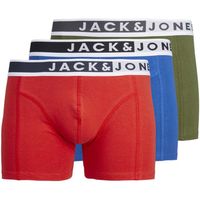 jack  jones boxer 12264203 jacjimmy solid trunks 3 pack jnr multi para nino