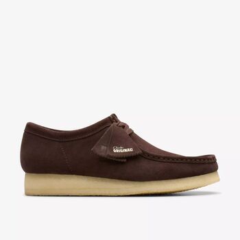 Clarks Mocasines WALLABEE 26188316-MARRONE SCURO para hombre