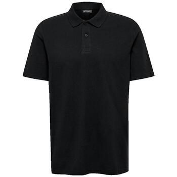 hummel Polo Polo manches courtes Classic Noir para hombre