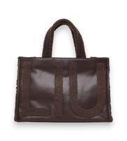 liu jo para mujer 2f6037-e0021 bolso tote grande con logo marron osfa casual poliester