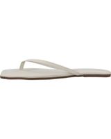 de tkees sandalias mujer modelo tkesquare toe color blanco cream