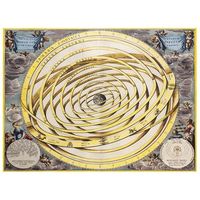 legendarte - cuadro lienzo impresion digital - mapa antiguo no 14 - decoracion pared cm 80x100
